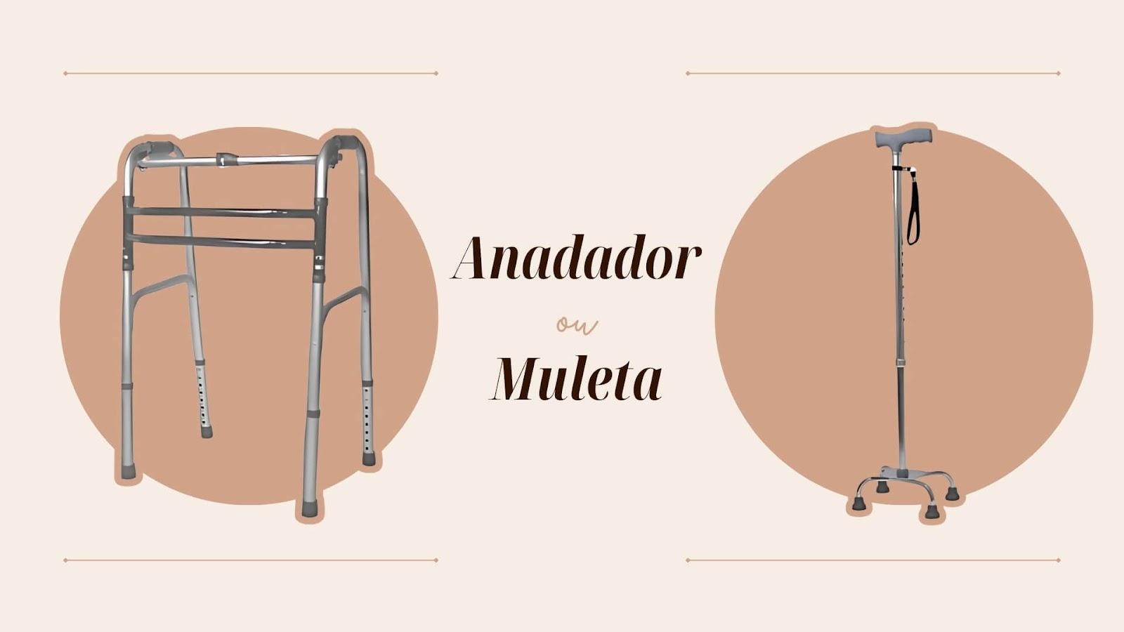 Andador ou Muletas: O que é melhor para sua recuperação?