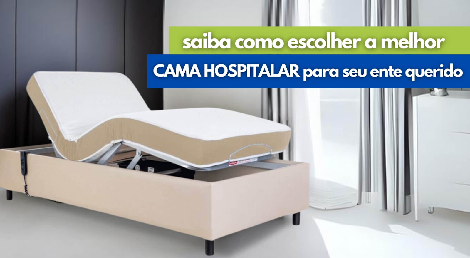 Cama hospitalar: você sabe como escolher a melhor para cuidar do seu ente querido?