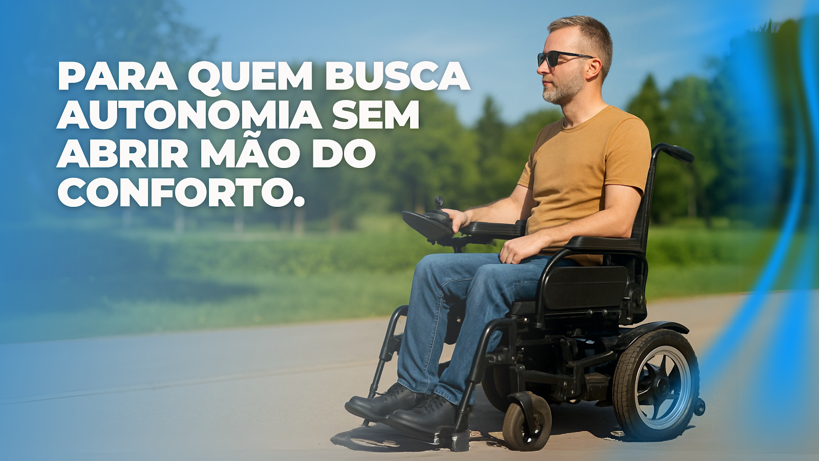 Qual a importância da cadeira de rodas motorizada na vida diária de um usuário?