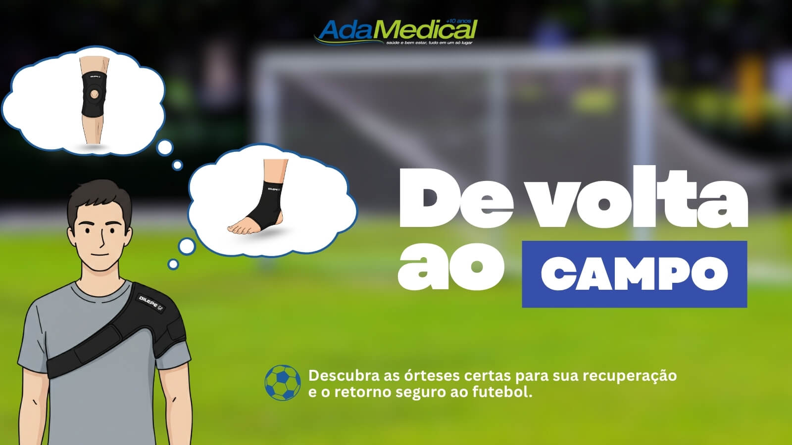 5 dicas para se recuperar de uma lesão do futebol