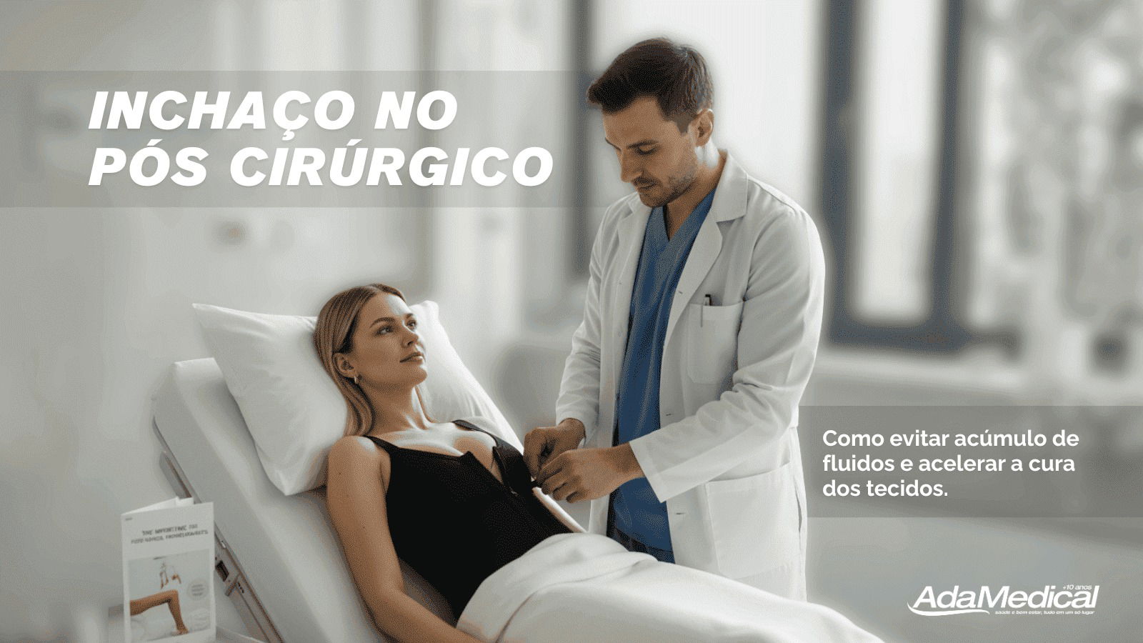 Como a compressão pode ajudar a reduzir o inchaço no pós-cirúrgico?