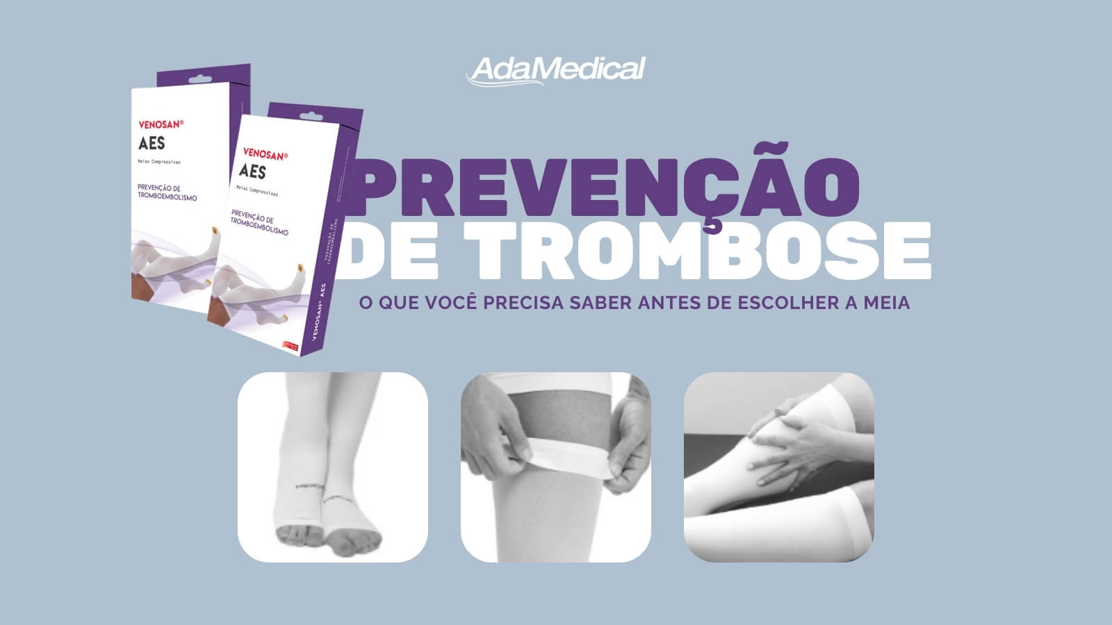 Como escolher a meia de compressão ideal para prevenção de trombose?