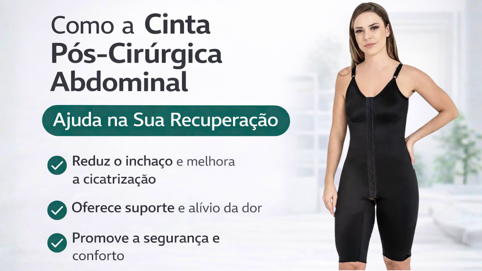 Como a cinta pós-cirúrgica abdominal pode ajudar no seu processo de recuperação?